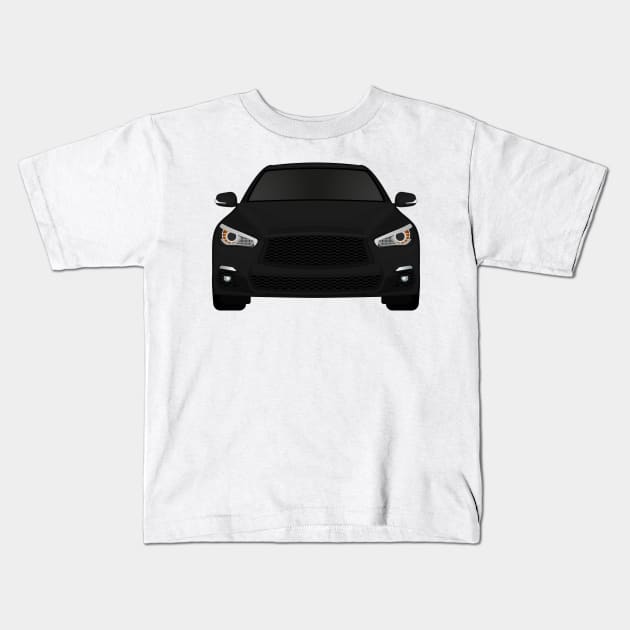 Q50 Black Kids T-Shirt by VENZ0LIC